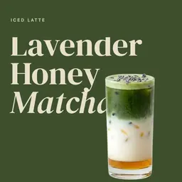 Lavender Honey Matcha Latte