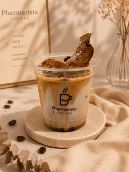 Iced Dalgona Honeycomb Latte