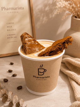 Hot Dalgona Honeycomb Latte