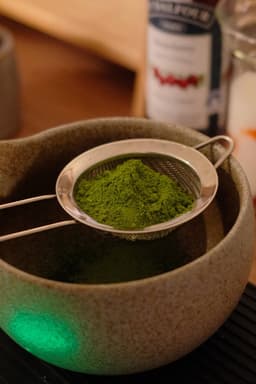 ceremonial matcha latte